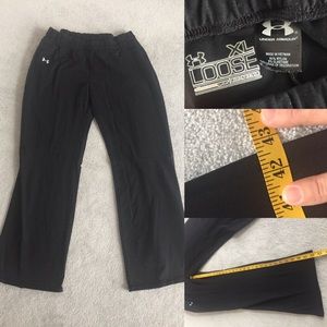 Under armory XL sweatpants black